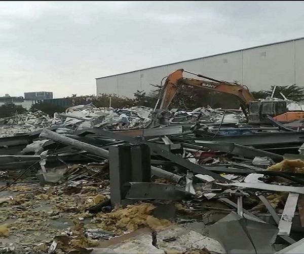 中山沙溪镇工厂厂房拆除回收,工业厂房拆除回收公司