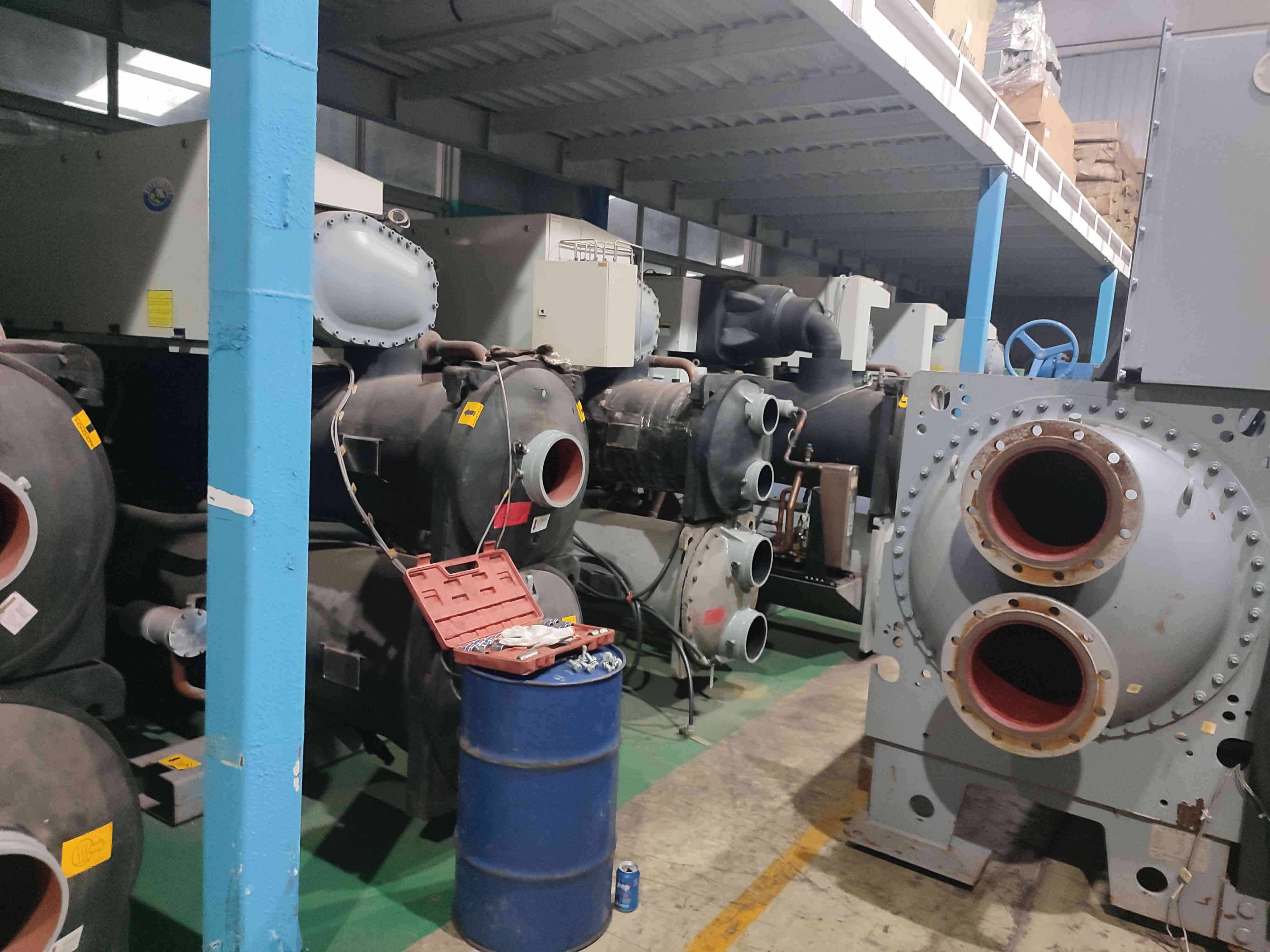肇庆端州区回收旧空调/模块水冷热泵机组回收/行情一览