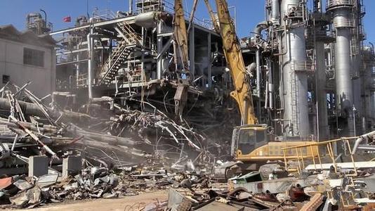 深圳宝安区厂房钢结构拆除回收二手钢结构回收