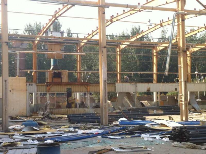 佛山回收二手钢结构工程物流厂房拆除回收
