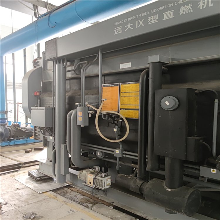 深圳大浪溴化锂空调回收-工业废旧水冷式制冷机组回收价格