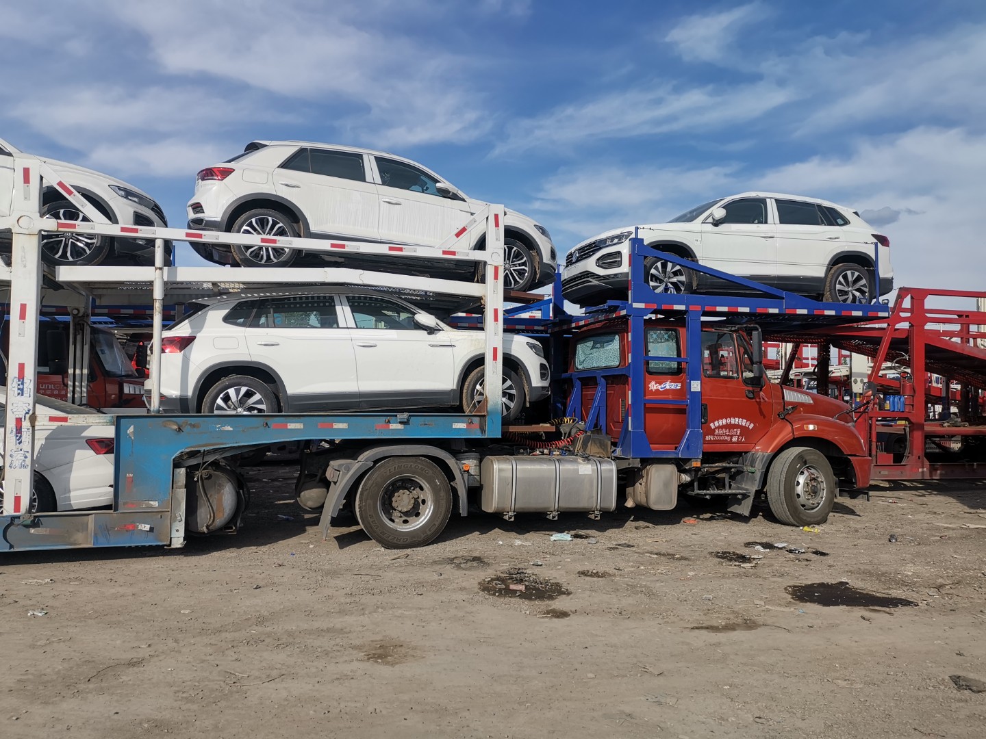 新疆莎车直达石嘴山托运私家车到内地城市价格表