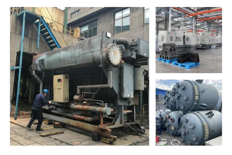 阳江电镀生产线回收双层反应釜回收整厂拆除收购