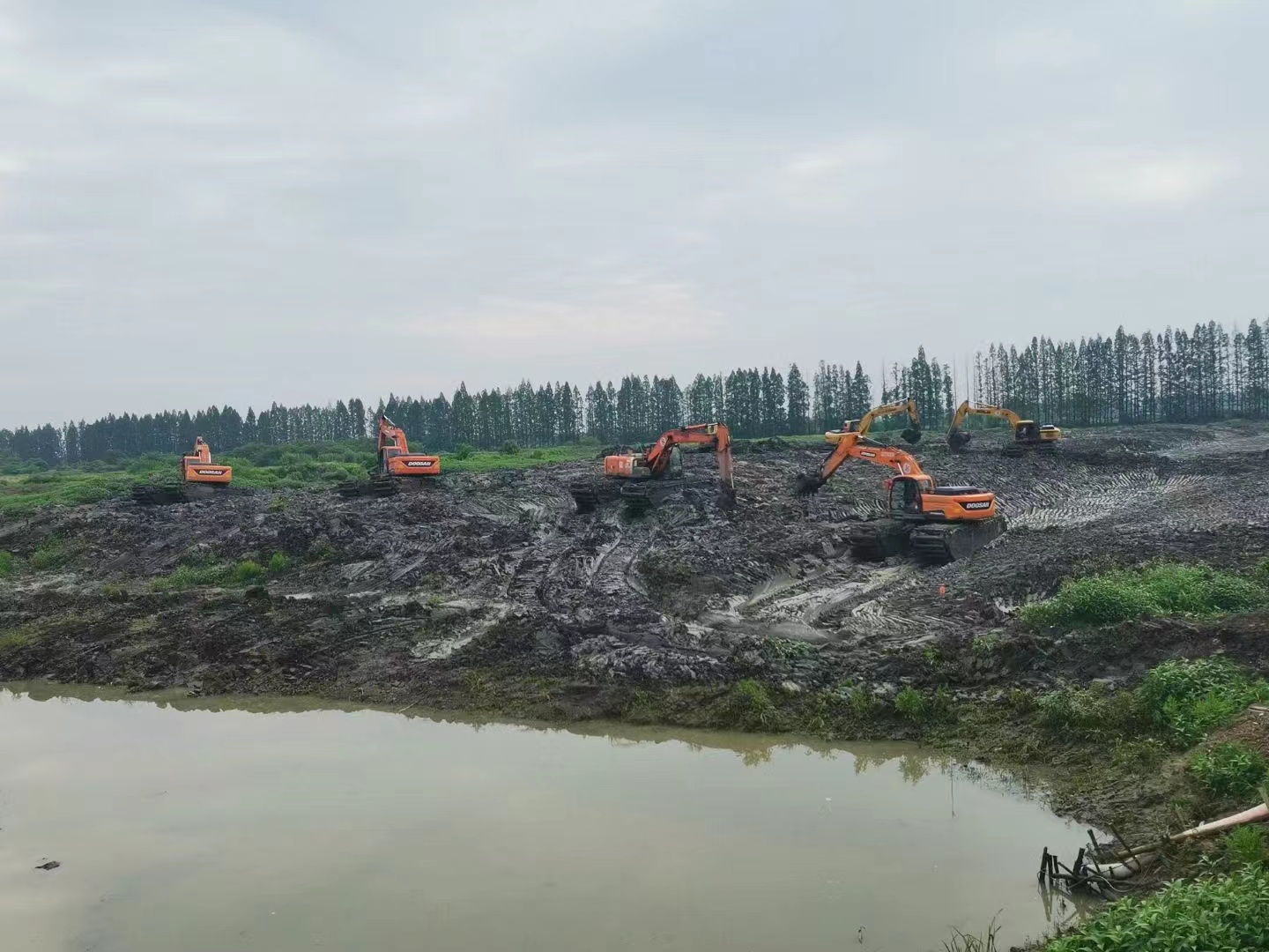 桂林水上两用挖掘机租赁嘉兴市