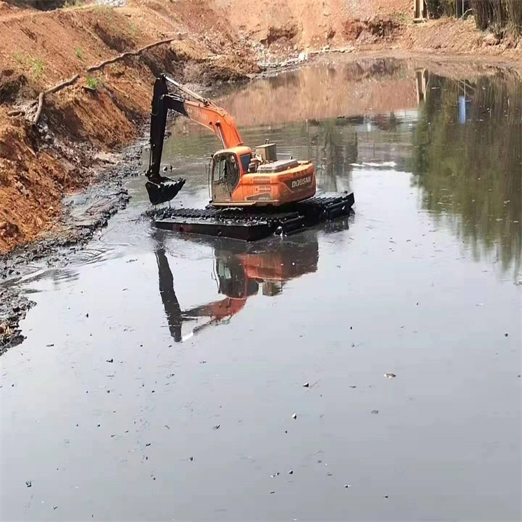 池州水上挖机清淤公司联系方式