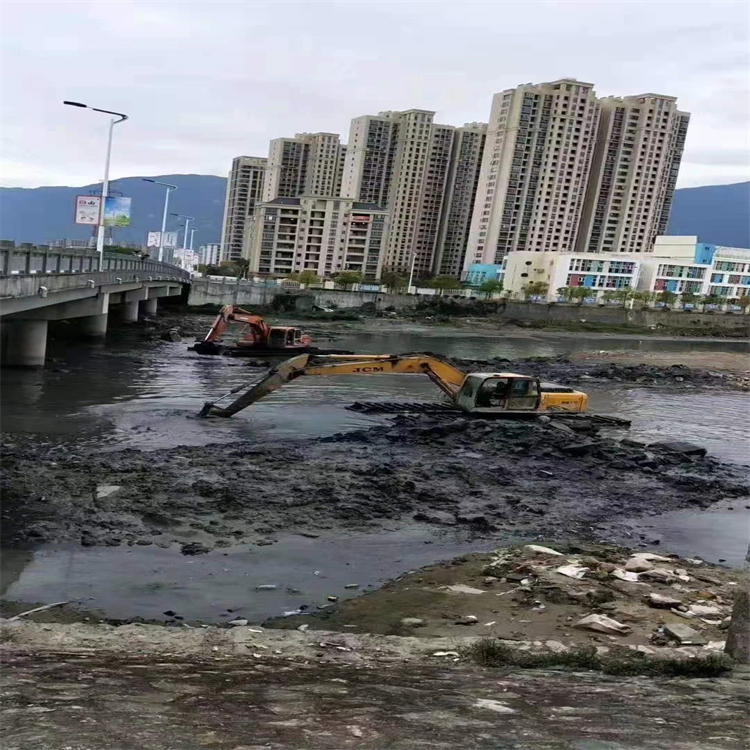 石嘴山船挖机河道清淤价格嘉兴市