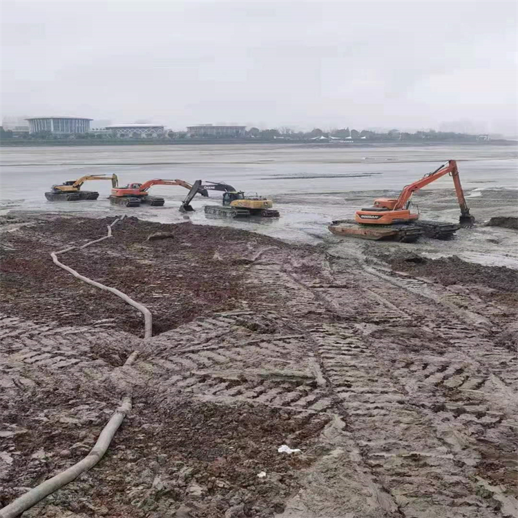 蚌埠水陆挖机清淤公司绍兴市