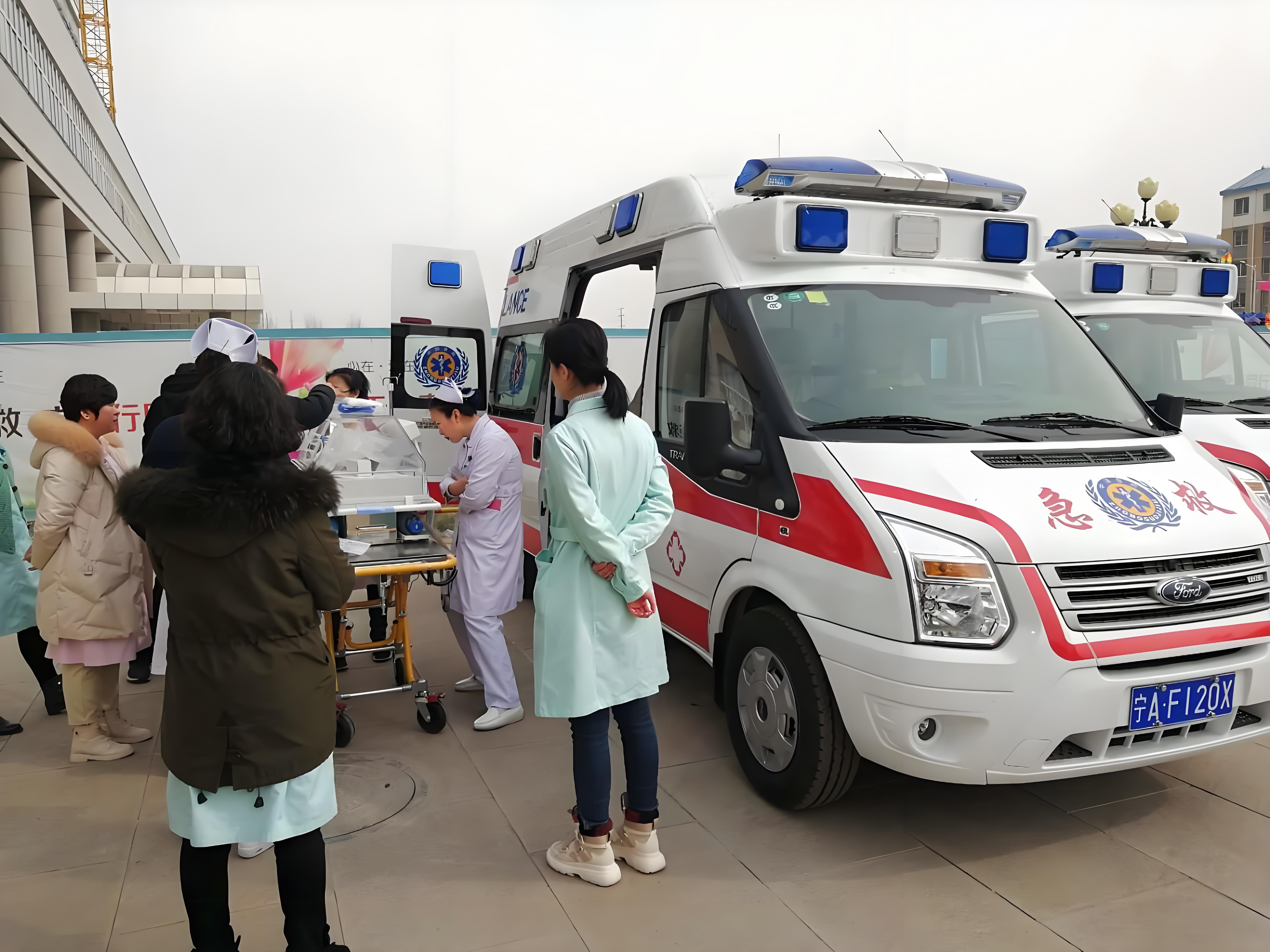 哈尔滨跨省市救护车出租,带设备转院,签订协议,收费透明