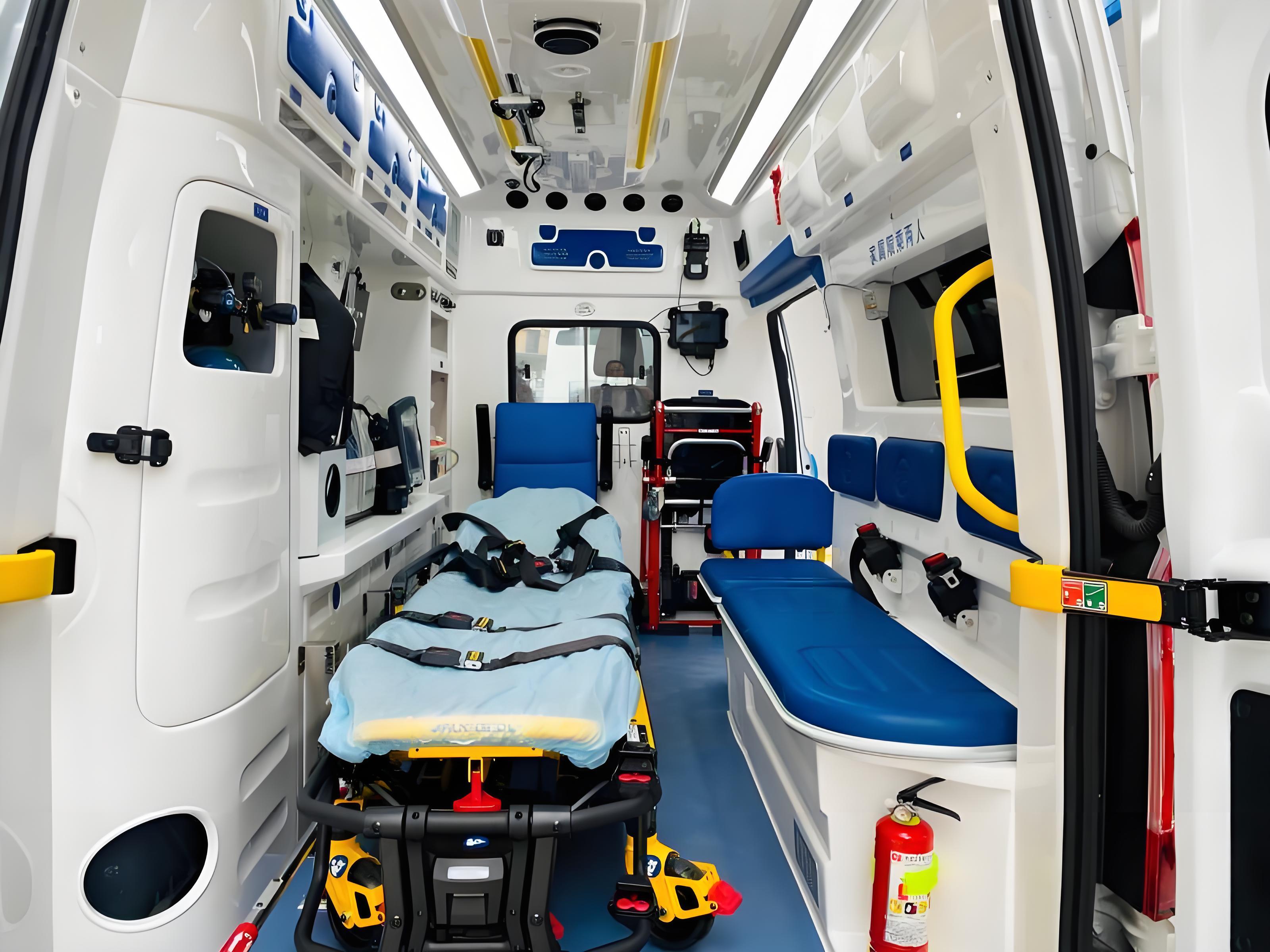 锦州救护车出租,长途护送患者-正规救护车，远程护送