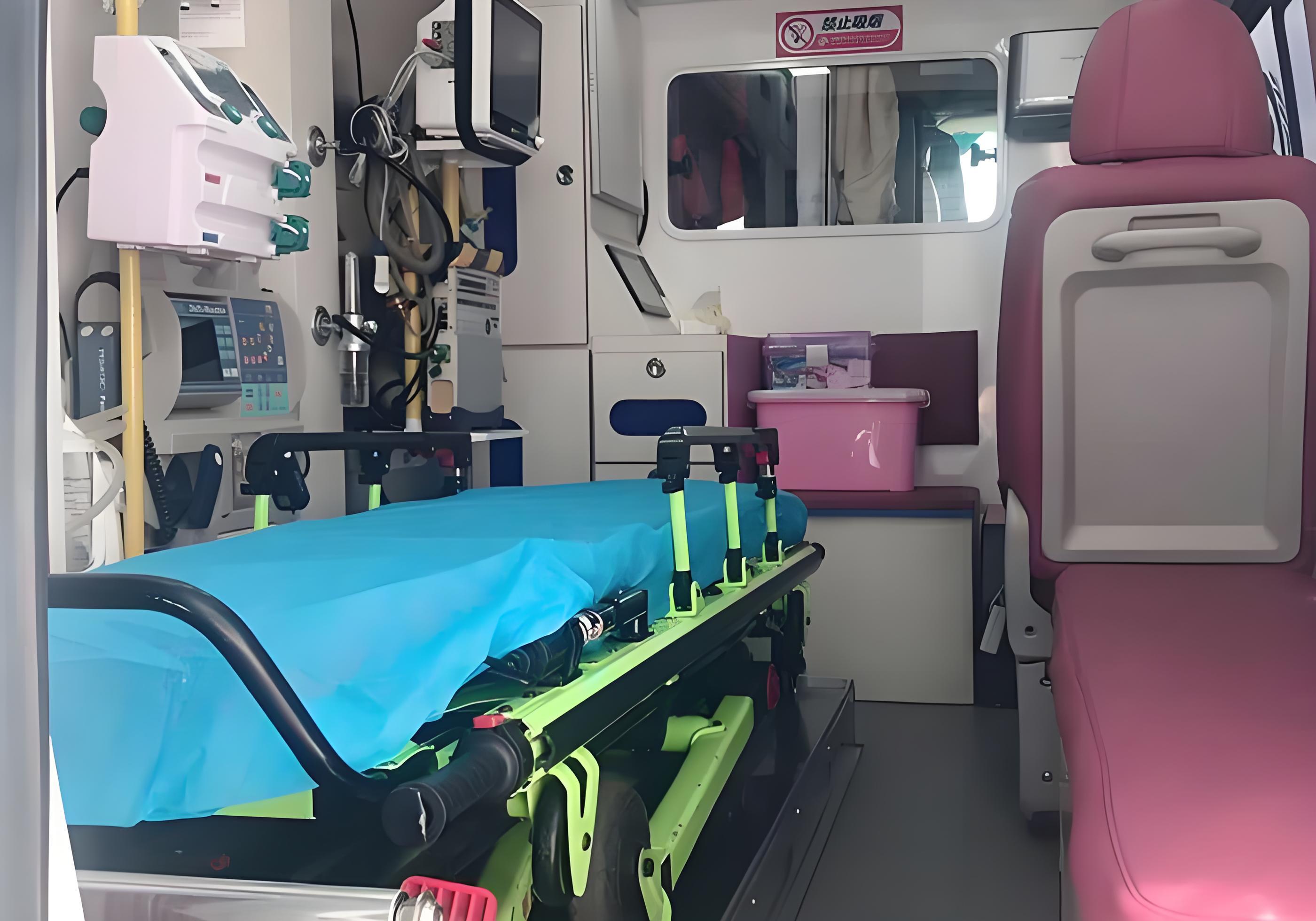 济南跨省市救护车出租,床对床无缝接送,一站式转院护送
