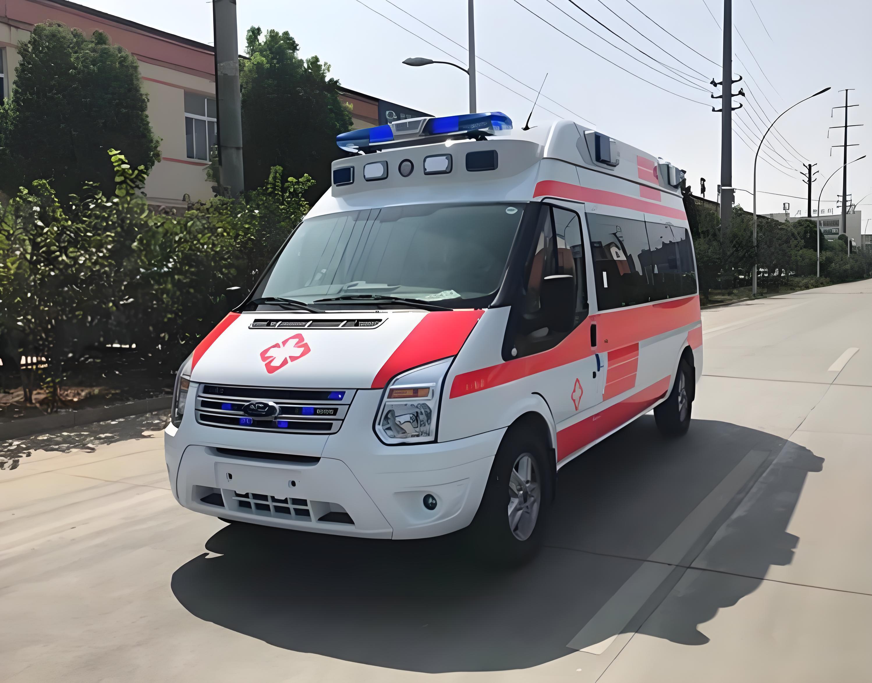 长沙跨省救护车出租-急救设备-五洲救护车出租公司