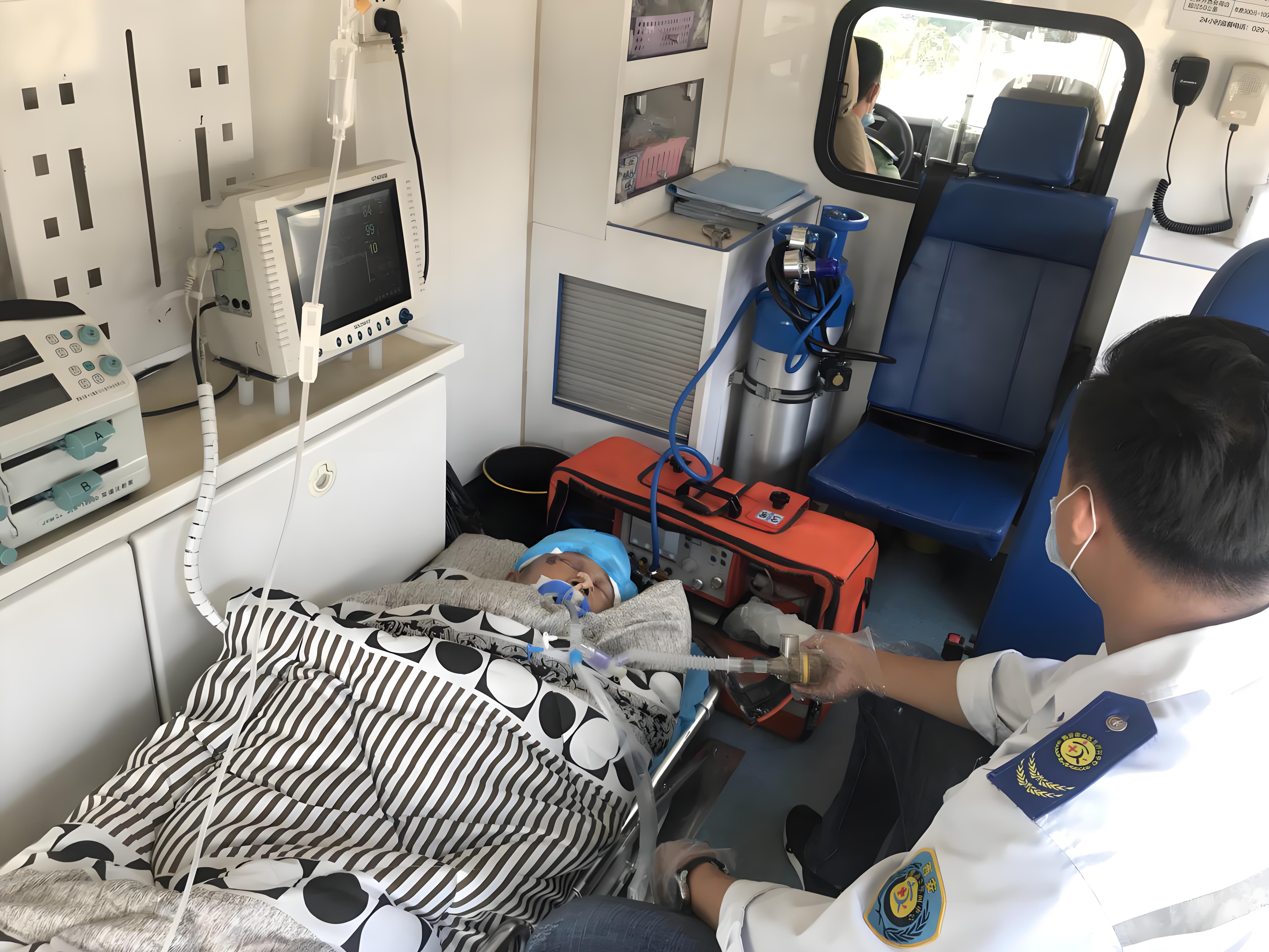 鹤壁救护车转院,跨省转运病人-正规救护车，远程护送