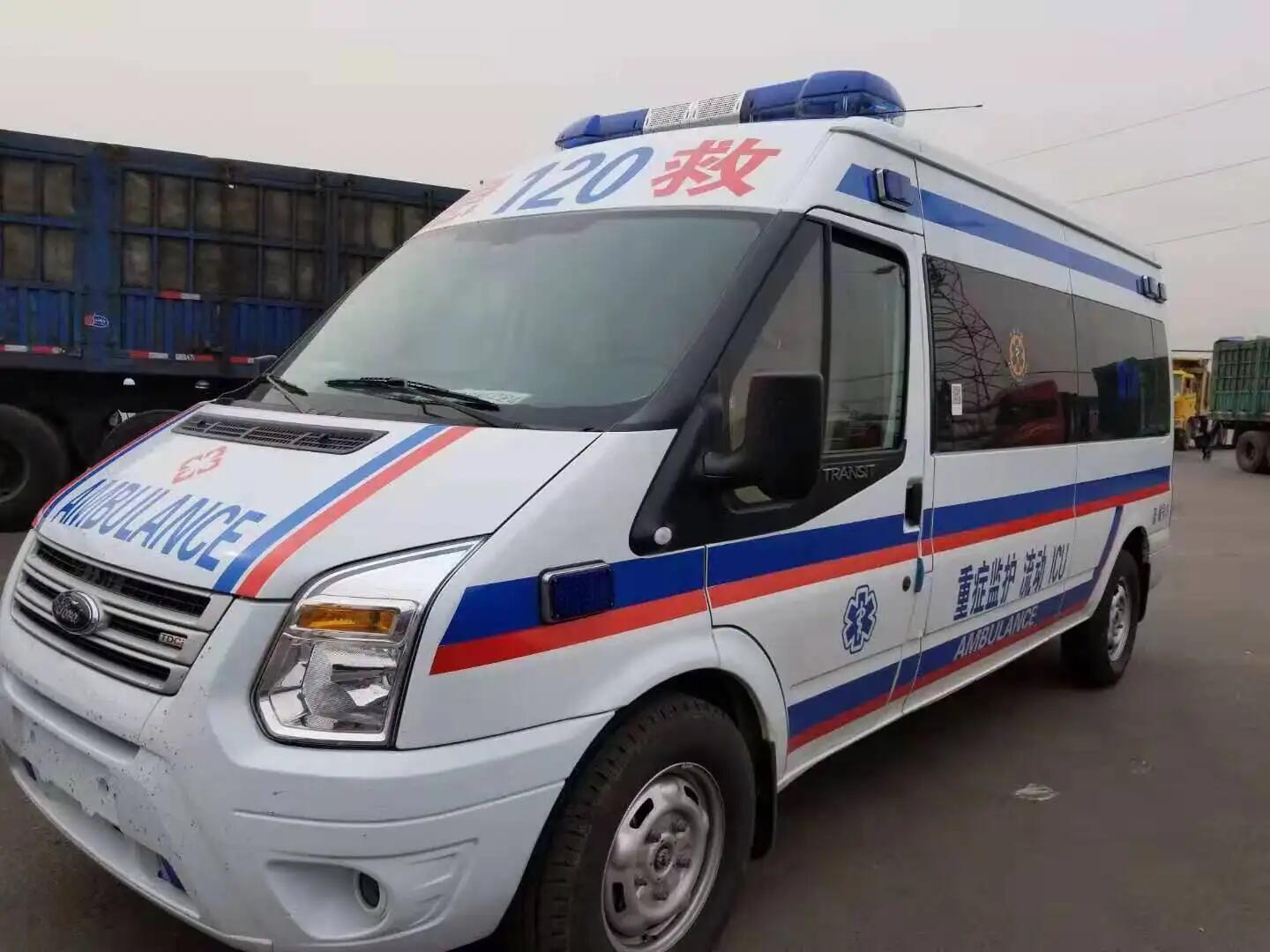 西安救护车出租公司-一站式转院接送-团队派遣