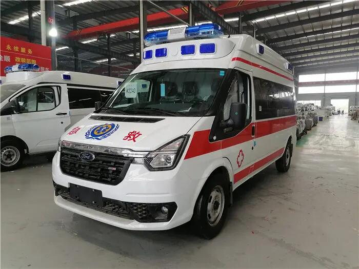 无锡跑长途的救护车,福特V348救护车,一站式转院护送