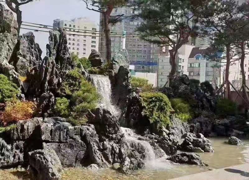 寿光塑石假山厂家塑石假山设计大型园林假山石材公园景观假山