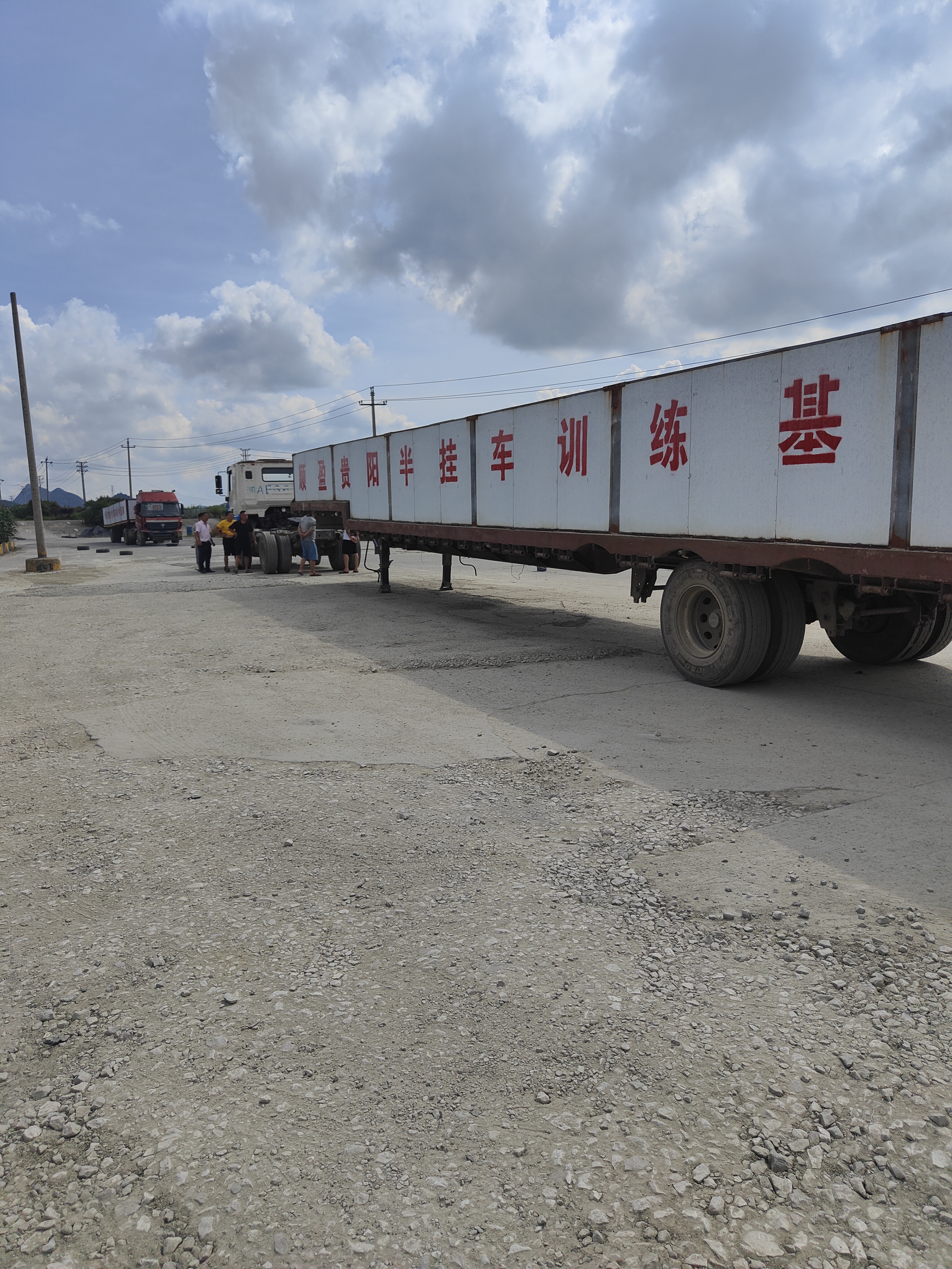 莆田半挂车倒车技术学习半挂车培训基地直到学会为止