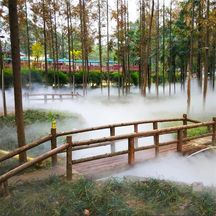 迪庆园林假山盆景别墅造雾设备 植物园景观造雾