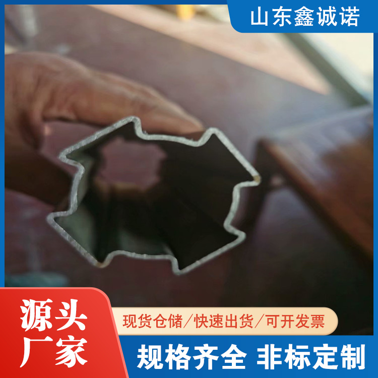 海西精密异型管厂家 鑫诚诺 40*60镀锌面包管 栏杆扶手家具用