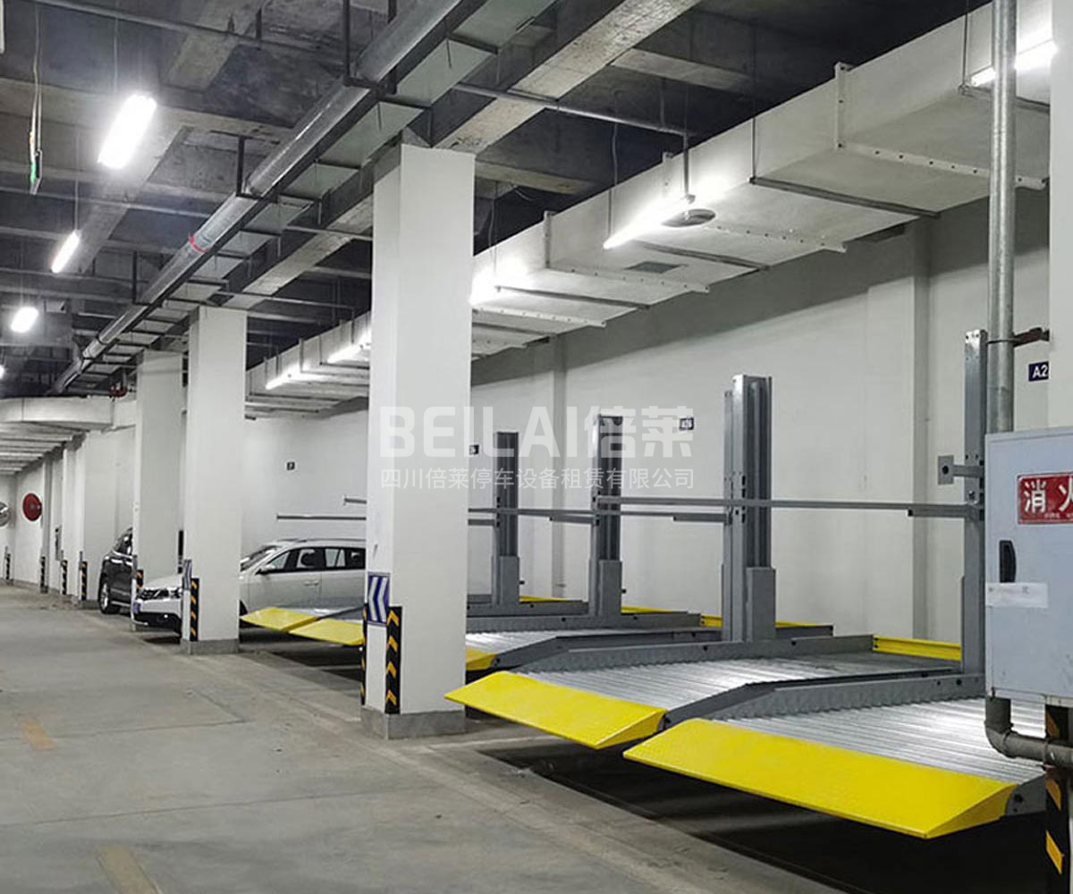 升降橫移智能停車設備造價,鋼結構停車庫工程