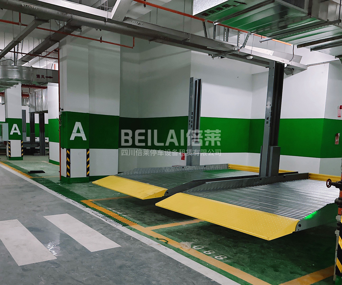 兩層智能車庫出租廠家,開發(fā)商機械停車設備市場行情